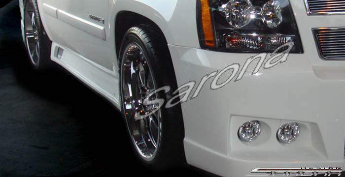 Custom Chevy Suburban  SUV/SAV/Crossover Side Skirts (2007 - 2014) - $650.00 (Part #CH-021-SS)